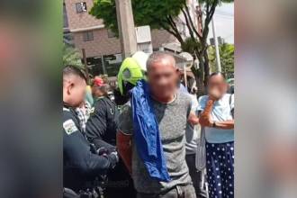 Presuntos ladrones capturados. FOTO: EL ITAGÜISEÑO 