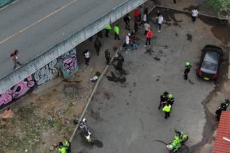 Captura de presuntos integrantes del grupo delincuencial Los Conejos. FOTO: X ABDELAESPRIELLA