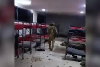 La explosión habría afectado los baños y los dormitorios del batallón. FOTO-. FOCUSNOTICIAS