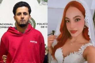 Mateo Trujillo Palacios (izq.), presunto feminicida de Selene Roldán (der.). FOTOS: CORTESÍA