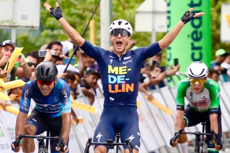 Wilmar Paredes, ciclista del Team Medellín. /FOTO: INSTAGRAM @wparedesz