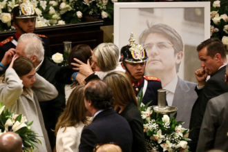 Funeral de Miguel Uribe Turbay en el Congreso de la República. / FOTO: COLPRENSA