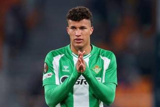 Nelson Deossa ha disputado 16 partidos en esta temporada con el Real Betis. FOTO: X BETIS