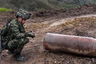 Frustran atentado en Anorí. FOTO: EJÉRCITO NACIONAL