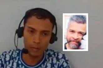 La víctima (foto detalle) era oriunda de Turbo y llevaba pocos meses trabajando como conductor en la plataforma. FOTOS: X @FISCALIACOL y CORTESÍA