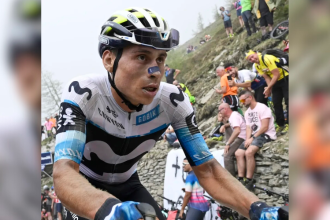 Einer Rubio, gran protagonista de la etapa reina del Tour de Francia. /FOTO: INSTAGRAM @rubio_einer