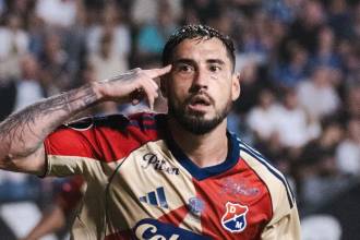 Francisco David Fydriszewski , delanatero de Independiente Medellín. FOTO: DIM OFICIAL