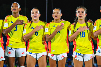 Selección Colombia Femenina Sub-17. /FOTO: FCF