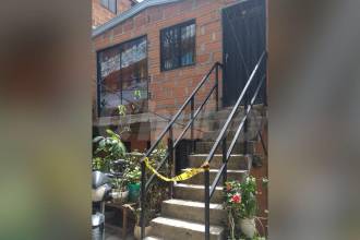 En esta vivienda ocurrió el crimen de Carlos Andrés Sánchez Arenas. FOTO: GUILLERMO LEÓN OSPINA MUÑOZ