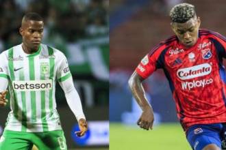 Andrés Felipe Román (Izq) y Brayan León Muñiz (Der). FOTOS: CAMILO SUÁREZ