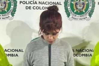La acusada se encuentra en la cárcel El Buen Pastor mientras espera su sentencia condenatoria. FOTO: POLICÍA NACIONAL