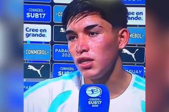 Julio Coria, futbolista de la Selección Argentina Sub-17. FOTO: TOMADA DE FACEBOOK PRIMERTIEMPO.CO