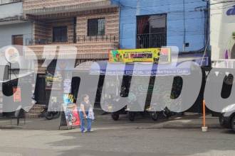 En este establecimiento de comercio fue donde ocurrió la riña. FOTO: ANDRÉS GARCÍA