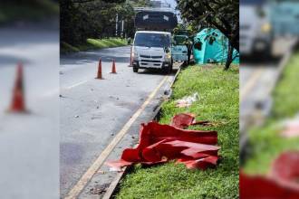 En las últimas horas se conoció que la víctima mortal es Julián Valderrama de 28 años de edad. / FOTOS: JULIO HERRERA