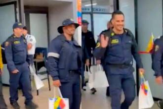21 bomberos y un ingeniero hicieron labores de rescate en Venezuela tras los terremotos del 24 de junio. FOTO: CAPTURA DE VIDEO