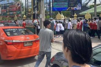 Tiroteo en Tailandia. FOTO: REDES 