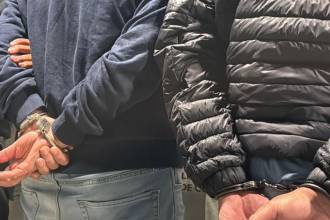 Estos son los dos señalados ladrones de joyas. FOTO: CORTESÍA POLICÍA METROPOLITANA DEL VALLE DE ABURRÁ