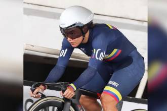 Marta Bayona, una de las figuras del ciclismo de pista. FOTO: @MARTHABAYONAPINEDA