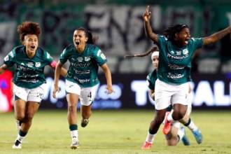 Las mujeres del Deportivo Cali hicieron historia al ser el quinto equipo colombiano en disputar la final de la Copa Libertadores Femenina. / FOTO: CONMEBOL LIBERTADORES FEMENINA