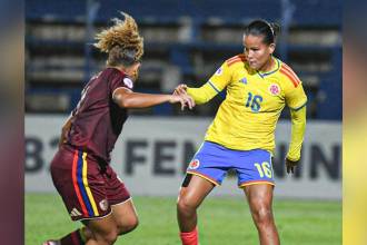 Juana Ortegón, N.° 16 de la Selección Colombia Femenina Sub-20. FOTO: CORTESÍA SELECCIÓN COLOMBIA