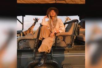 Daniela Álvarez se encontraba de paseo en el continente africano. / FOTO: IG @danielaalvareztv