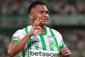 Alfredo Morelos llega como una carta fuerte de Nacional en un duelo clave por el paso a la final. FOTO: MANUEL SALDARRIAGA.