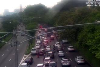 La movilidad pudo volver a la normalidad horas después. FOTO: SECRETARÍA DE MOVILIDAD.