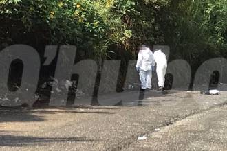 En este punto fue hallado el cuerpo embolsado. FOTO: LAURA ROSA JIMÉNEZ VALENCIA