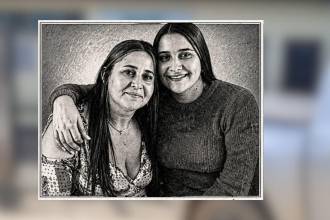 Melfi de Jesús Hincapié Arango y María Karina Cortés Hincapié, asesinadas con arma de fuego en zona rural de Amalfi. FOTOS: BOMBEROS AMALFI Y CORTESÍA