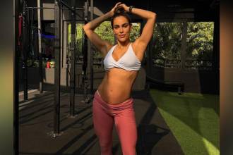 La actriz Sara Corrales tiene ocho meses de embarazo. FOTO: TOMADA DE INSTAGRAM @saracorrales