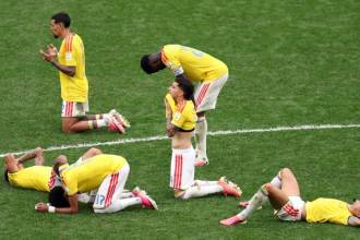 La Selección Colombia cayó 4-3 ante Suiza en los penaltis y se despidió del Mundial. FOTO: GETTY IMAGES