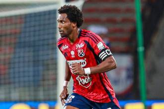 Didier Moreno, jugador del Independiente Medellín. FOTO: MANUEL SALDARRIAGA