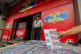 Lotería de Medellín. FOTO: MANUEL SALDARRIAGA 