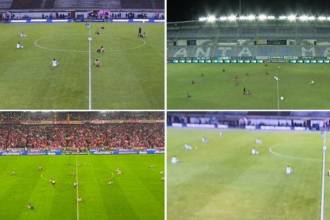 De forma pacífica protestaron los futbolistas en Colombia por inconformidades con la Dimayor y la Federación Colombiana de Fútbol. /FOTO: X @Borda_analista