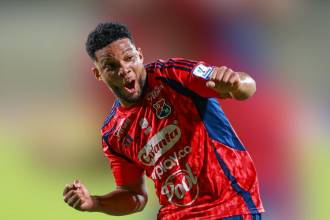 Jugador del Independiente Medellín, Frank Fabra. FOTO: MANUEL SALDARRIAGA 