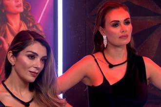 En redes sociales algunos usuarios manifiestan que Sara (der) debió permanecer más tiempo. FOTO: CAPTURA DE VIDEO CANAL RCN