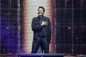 Chayanne durante un concierto en Bogotá. FOTO: CATALINA OLAYA - COLPRENSA
