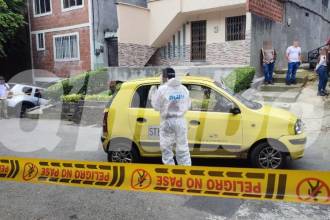 Este fue el lugar donde atacaron a Gabriel Jaime Rave. / FOTO: ANDRÉS FERNANDO GARCÍA HERNÁNDEZ