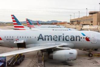 Fotografía de referencia avión American Airlines. FOTO: GETTY IMAGES 
