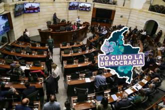 Así luce actualmente el recinto del Senado de la República. FOTO: COLPRENSA - CATALINA OLAYA