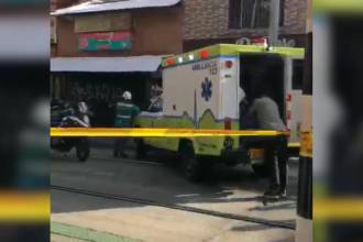 Según testigos, el hombre habría infringido las normas de tránsito. FOTO: CAPTURA DE VIDEO DENUNCIAS ANTIOQUIA