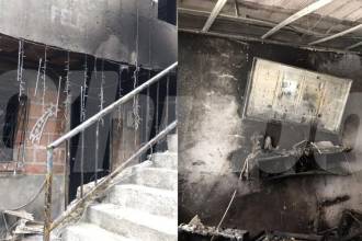 Todo lo que había al interior de la vivienda quedó completamente incinerado. FOTO: LAURA ROSA JIMÉNEZ VALENCIA