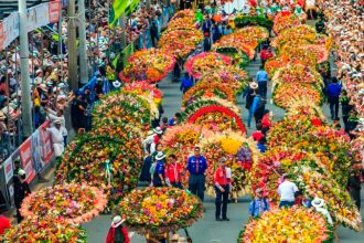 Desfile de Silleteros. /FOTO: CAMILO SUÁREZ