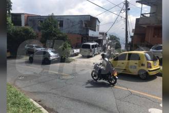 En este punto fue donde la Policía se percató del robo y reaccionó. FOTO: LAURA ROSA JIMÉNEZ VALENCIA