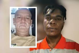 José Eliécer Restrepo -taxista asesinado (Izq.) y Maximino Mosquera Córdoba - asesino (Der.). FOTOS: CORTESÍA Y FISCALÍA