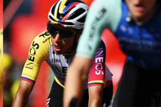 Egan Bernal se ubica en la casilla 18 de la clasificación general de la Vuelta a España 2025. /FOTO: INSTAGRAM @gettysport - @eganbernal