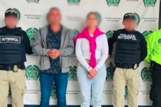 Capturan en Colombia a dos líderes de la banda La Empresa, requeridos en Chile. FOTO: MINISTERIO DE DEFENSA DE COLOMBIA 