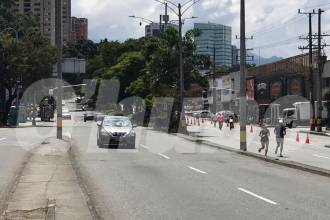 Sector de Castropol en El Poblado, Medelín. Lugar de los hechos. /FOTO: LAURA ROSA JIMÉNEZ VALENCIA