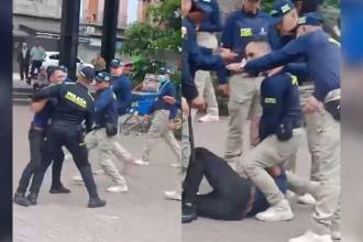 El secretario de Seguridad explicó que son videos sacados de contexto y contó qué fue lo que pasó. FOTOS: CAPTURA DE VIDEO FACEBOOK ISABEL CRISTINA ZULETA LÓPEZ