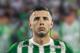Simón García Valero, defensa central de Atlético Nacional. FOTO: TOMADA DE IG SIMONGARCIAV_